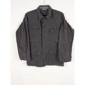 Military Combat Ripstop Coat Dark Gray Women's Size XS